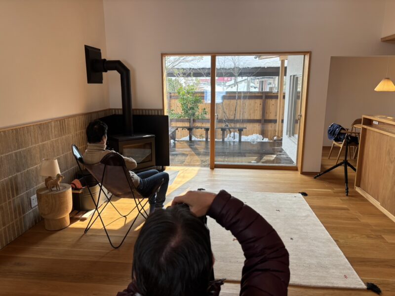 雪と太陽とイケオジ